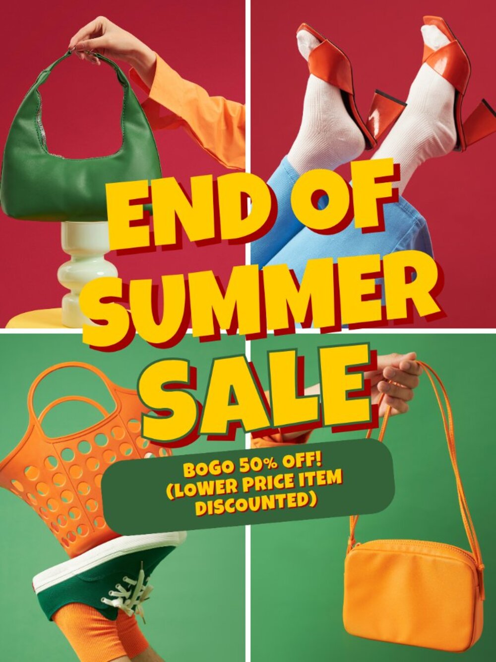Closet items listed for sale are BOGO! 3 DAYS ONLY!